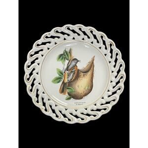Vintage Napco China Baltimore Oriole Bird Hand-Painted Decorative Plate S898